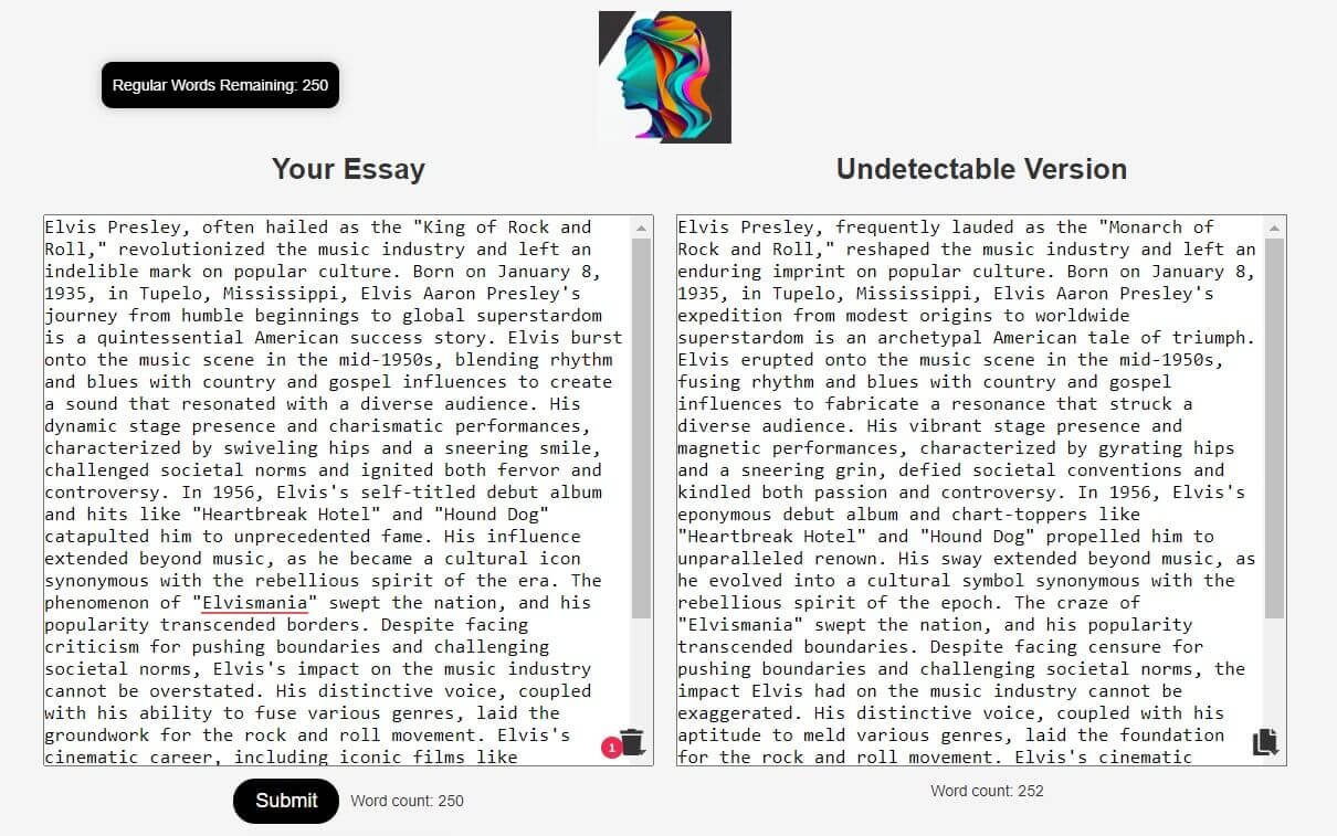ai undetectable alternatives