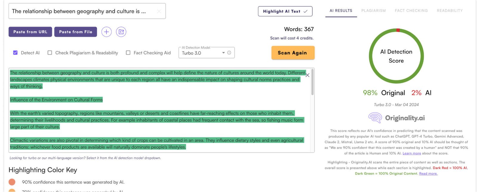 BypassGPT test