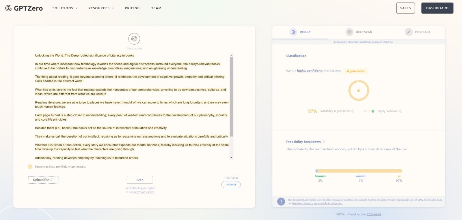 StealthWriter test