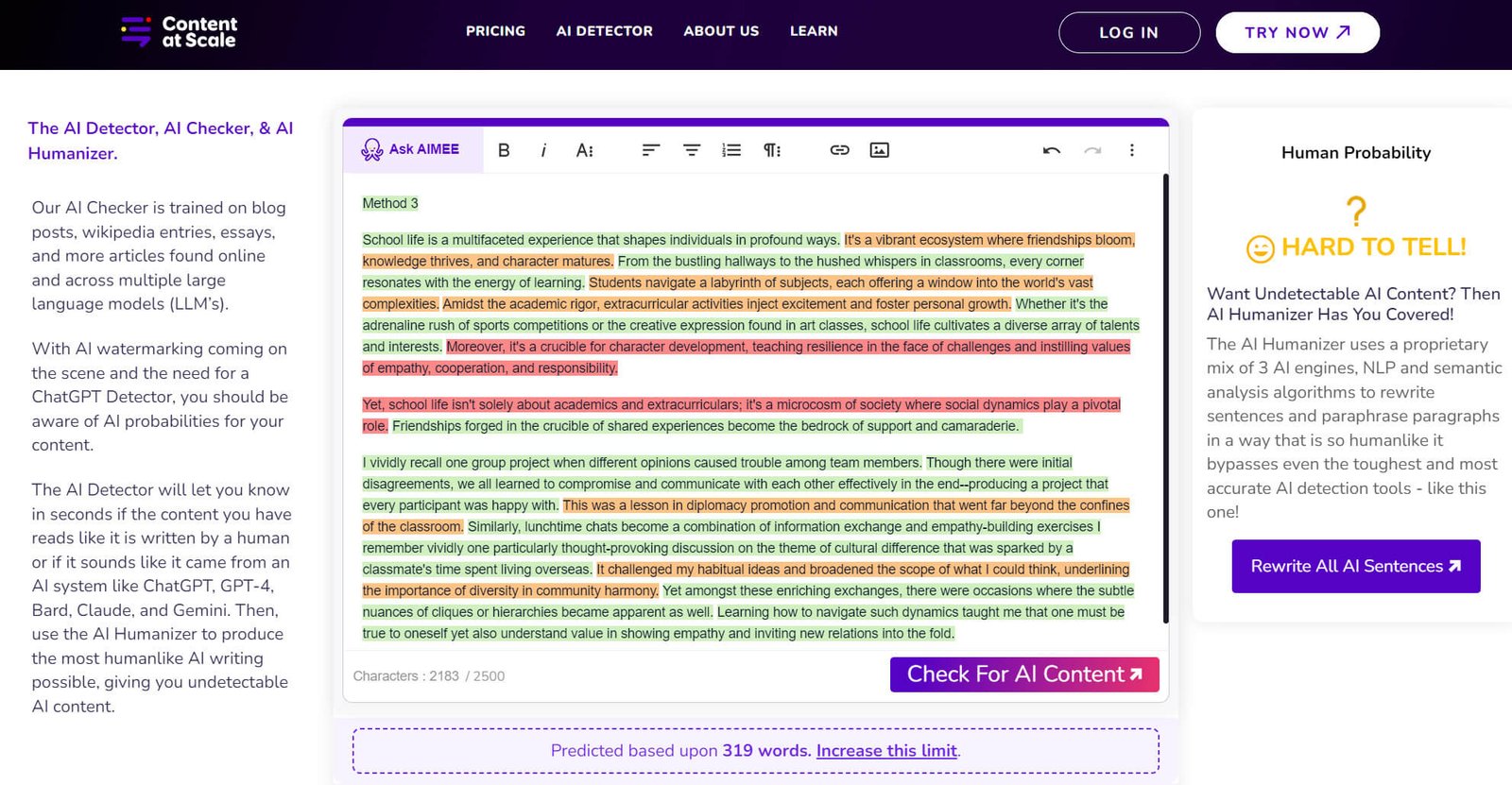 method3 content at scale