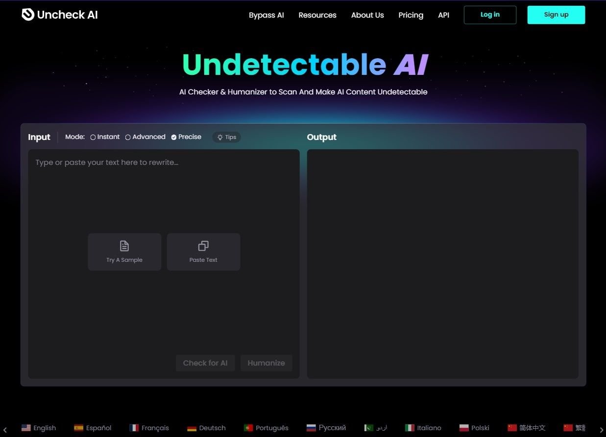 undetectableai home